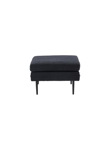 Fåtölj Boom Ottoman, 90 × 70 cm, Svart