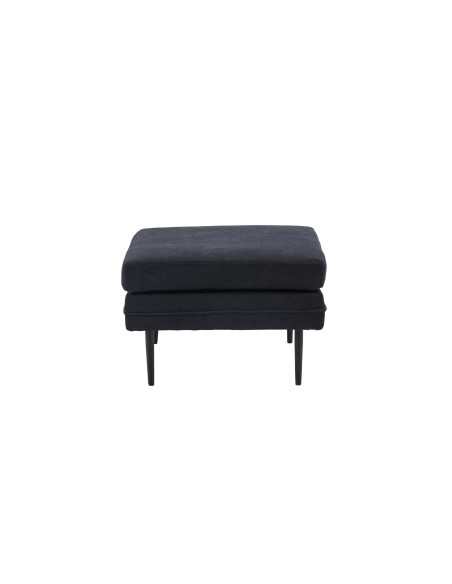 Fåtölj Boom Ottoman, 90 × 70 cm, Svart