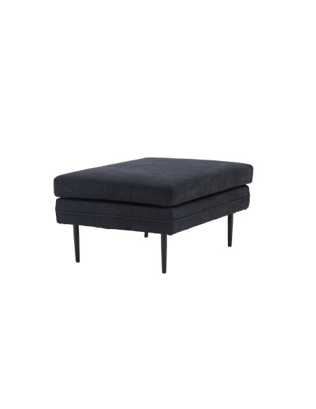 Fåtölj Boom Ottoman, 90 × 70 cm, Svart