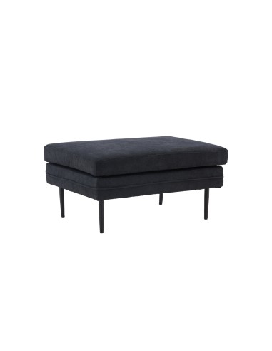 Fåtölj Boom Ottoman, 90 × 70 cm, Svart