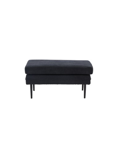Fåtölj Boom Ottoman, 90 × 70 cm, Svart