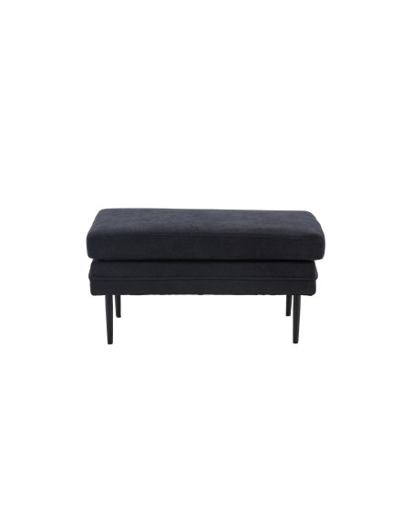 Fåtölj Boom Ottoman, 90 × 70 cm, Svart