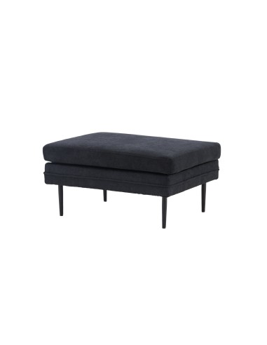 Fåtölj Boom Ottoman, 90 × 70 cm, Svart