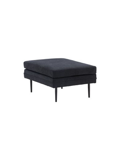 Fåtölj Boom Ottoman, 90 × 70 cm, Svart