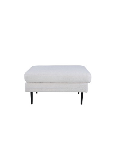 Fåtölj Boom Ottoman, 90 × 70 cm, Vit