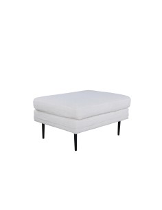 Fåtölj Boom Ottoman, 90 × 70 cm, Vit 2
