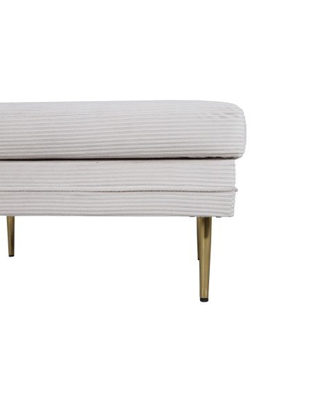 Fåtölj Boom Ottoman, 90 × 70 cm, Beige