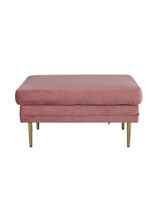 Fåtölj Boom Ottoman, 90 × 70 cm, Rosa