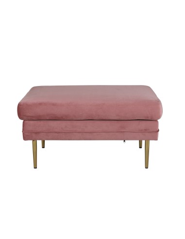 Fåtölj Boom Ottoman, 90 × 70 cm, Rosa