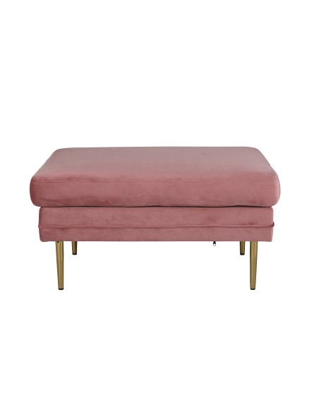 Fåtölj Boom Ottoman, 90 × 70 cm, Rosa
