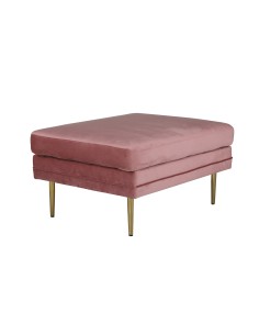 Fåtölj Boom Ottoman, 90 × 70 cm, Rosa 2
