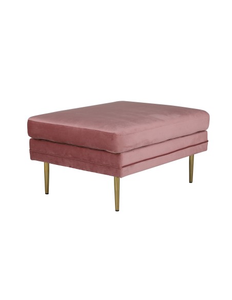 Fåtölj Boom Ottoman, 90 × 70 cm, Rosa