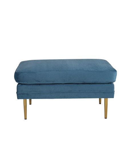 Fåtölj Boom Ottoman, 90 × 70 cm, Blå