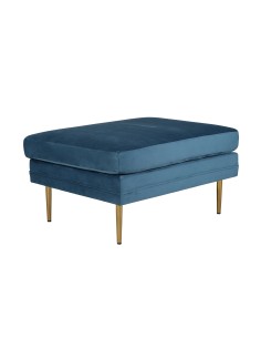 Fåtölj Boom Ottoman, 90 × 70 cm, Blå 2