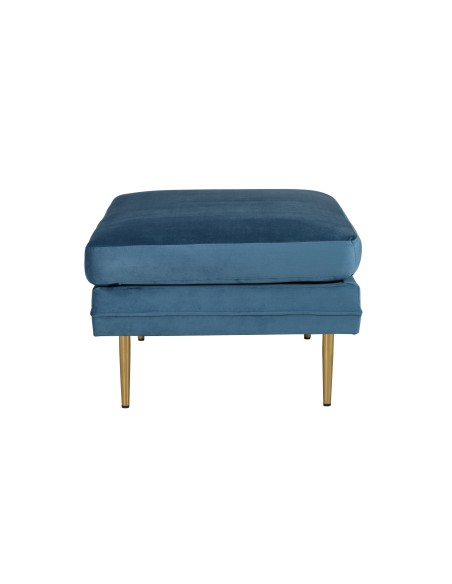 Fåtölj Boom Ottoman, 90 × 70 cm, Blå