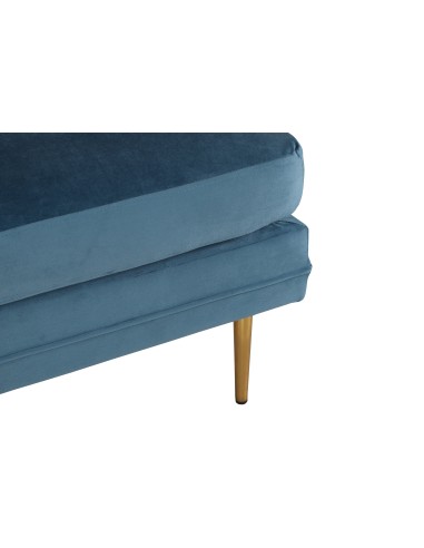 Fåtölj Boom Ottoman, 90 × 70 cm, Blå