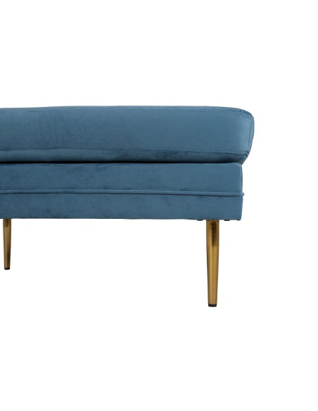 Fåtölj Boom Ottoman, 90 × 70 cm, Blå