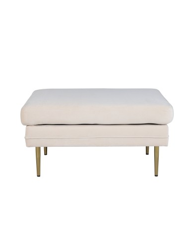 Fåtölj Boom Ottoman, 90 × 70 cm, Vit