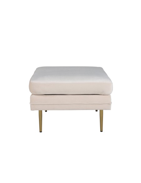 Fåtölj Boom Ottoman, 90 × 70 cm, Vit