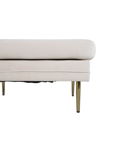 Fåtölj Boom Ottoman, 90 × 70 cm, Vit