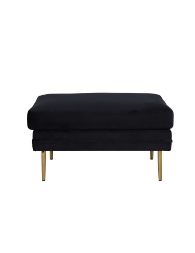 Fåtölj Boom Ottoman, 90 × 70 cm, Svart