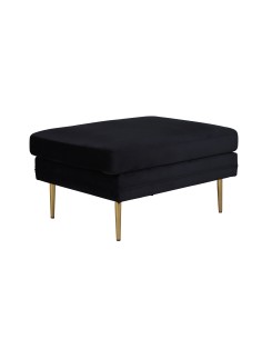 Fåtölj Boom Ottoman, 90 × 70 cm, Svart 2