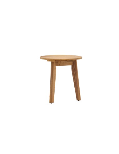 Runt sidobord Chania Bord, Ø40 cm, Natur