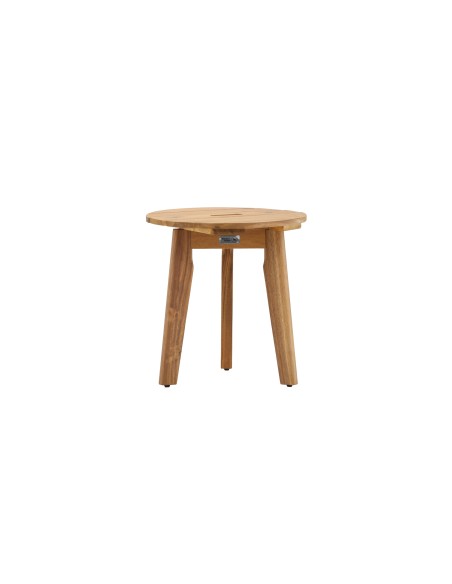 Runt sidobord Chania Bord, Ø40 cm, Natur