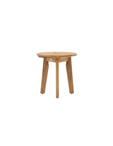 Runt sidobord Chania Bord, Ø40 cm, Natur