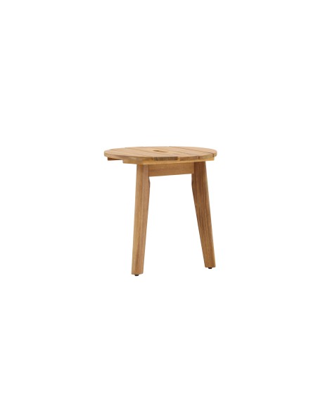 Runt sidobord Chania Bord, Ø40 cm, Natur