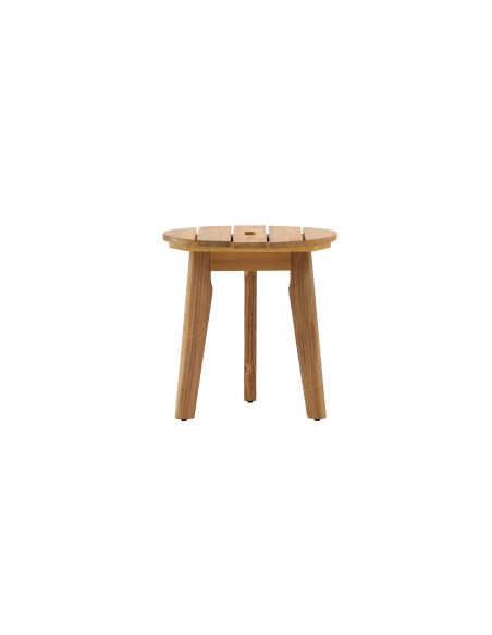 Runt sidobord Chania Bord, Ø40 cm, Natur