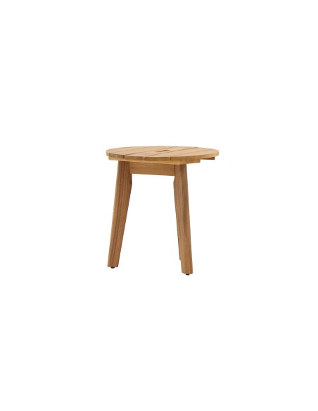 Runt sidobord Chania Bord, Ø40 cm, Natur
