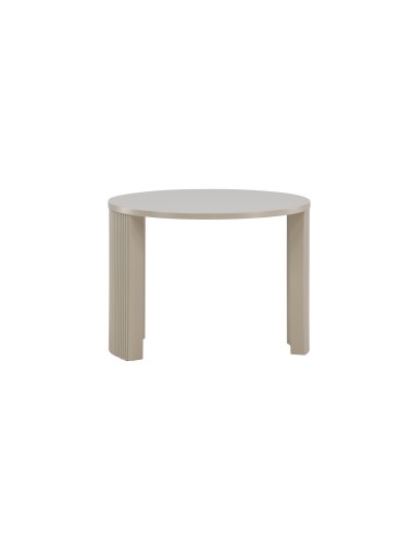 Runt soffbord Bristol, Ø60 cm, Beige