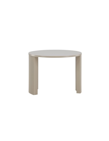 Runt soffbord Bristol, Ø60 cm, Beige