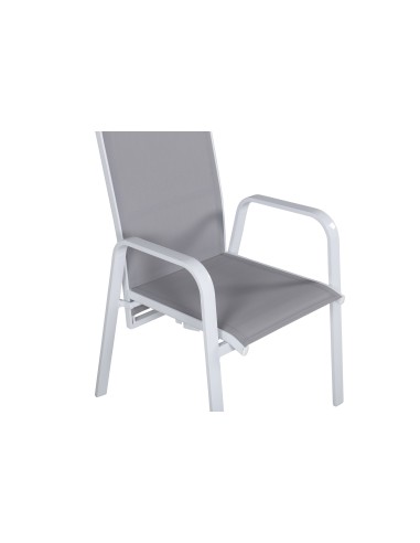 Reclinerstol Copacabana, Grå/Vit