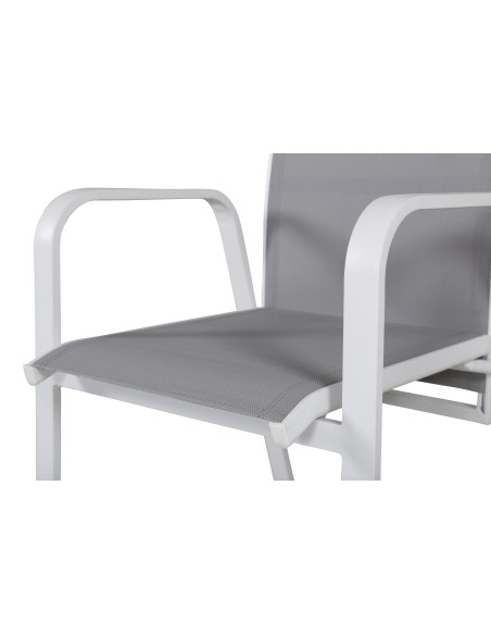 Reclinerstol Copacabana, Grå/Vit