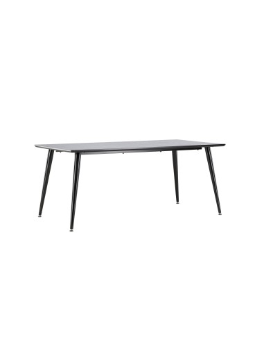 Matbord Dipp, 180 × 90 cm, Svart