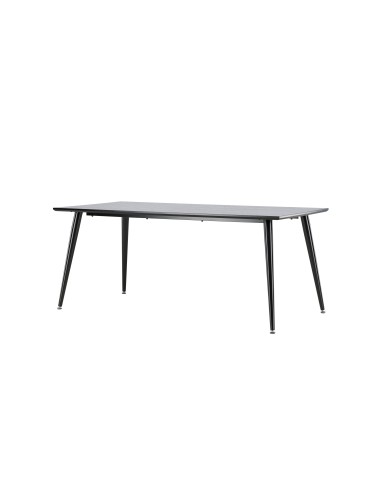 Matbord Dipp, 180 × 90 cm, Svart