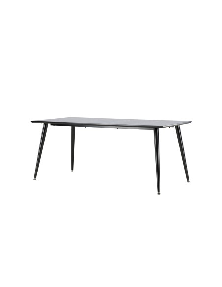 Matbord Dipp, 180 × 90 cm, Svart