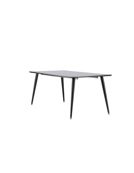 Matbord Dipp, 180 × 90 cm, Svart