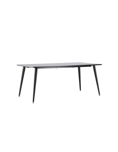 Matbord Dipp, 180 × 90 cm, Svart