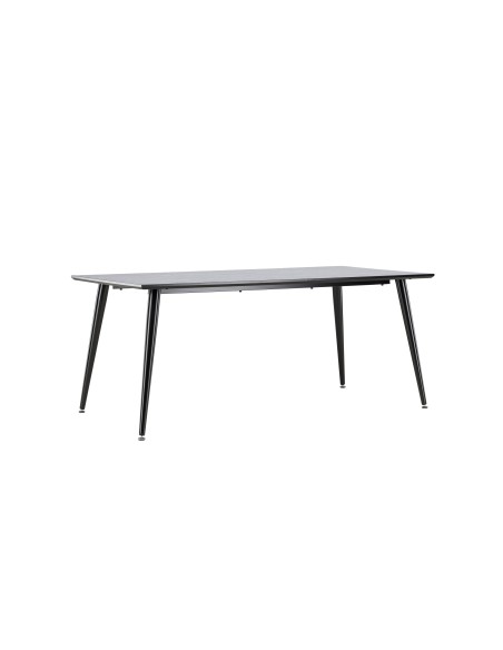 Matbord Dipp, 180 × 90 cm, Svart