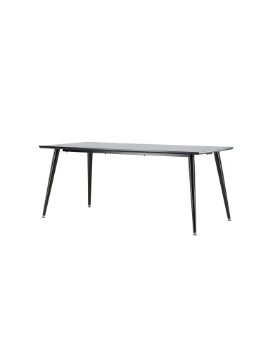 Matbord Dipp, 180 × 90 cm, Svart