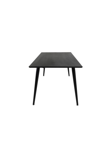 Matbord Dipp, 180 × 90 cm, Svart