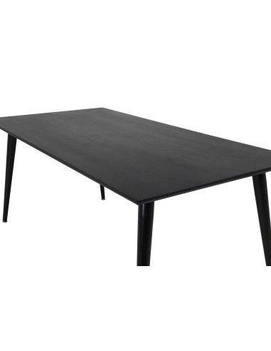 Matbord Dipp, 180 × 90 cm, Svart
