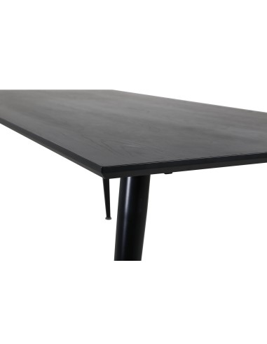 Matbord Dipp, 180 × 90 cm, Svart
