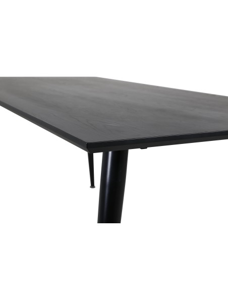 Matbord Dipp, 180 × 90 cm, Svart