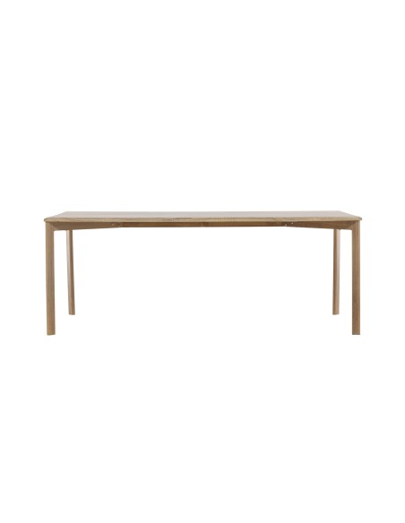 Matbord Damon, 200 × 90 cm, Vitlaserad