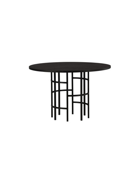 Runt matbord Copenhagen, Ø115 cm, Svart