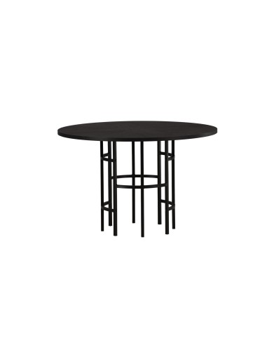 Runt matbord Copenhagen, Ø115 cm, Svart